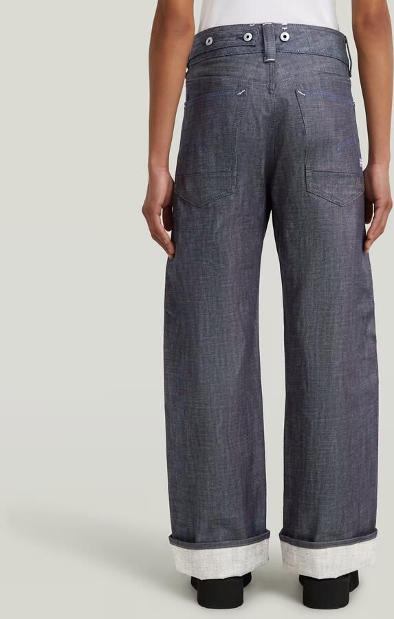 G-Star RAW G-STAR Origins Bowey Selvedge Jeans Donkerblauw Dames - Foto 6