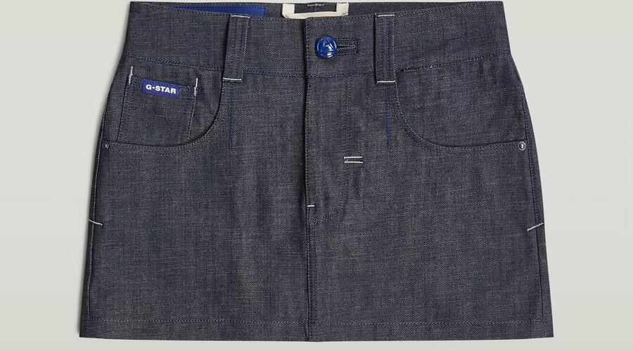 G-Star RAW G-STAR Origins Bowey Rok Donkerblauw Dames - Foto 6