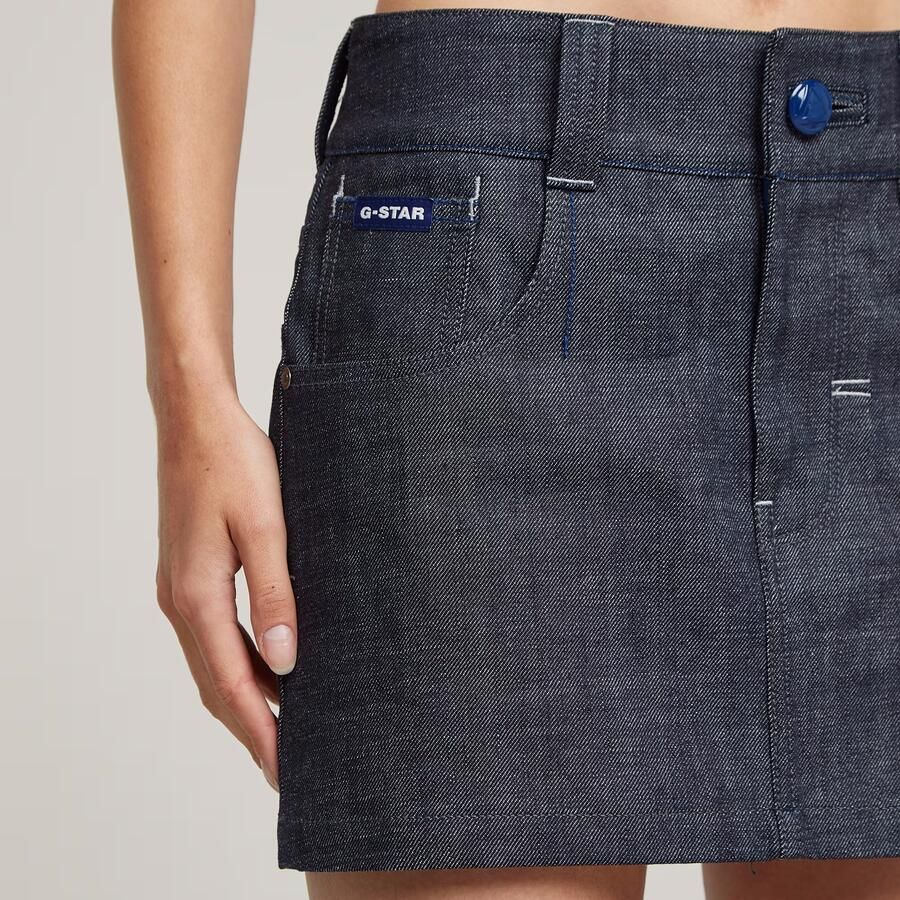 G-Star RAW G-STAR Origins Bowey Rok Donkerblauw Dames - Foto 2