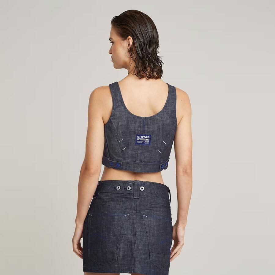 G-Star RAW G-STAR Origins Corset Donkerblauw Dames