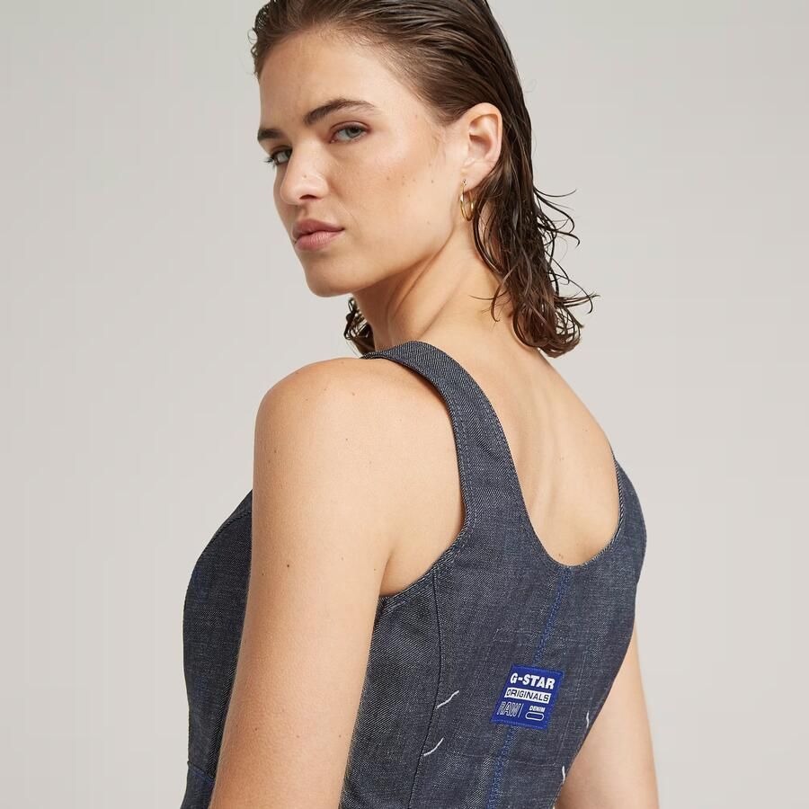 G-Star RAW G-STAR Origins Corset Donkerblauw Dames - Foto 4
