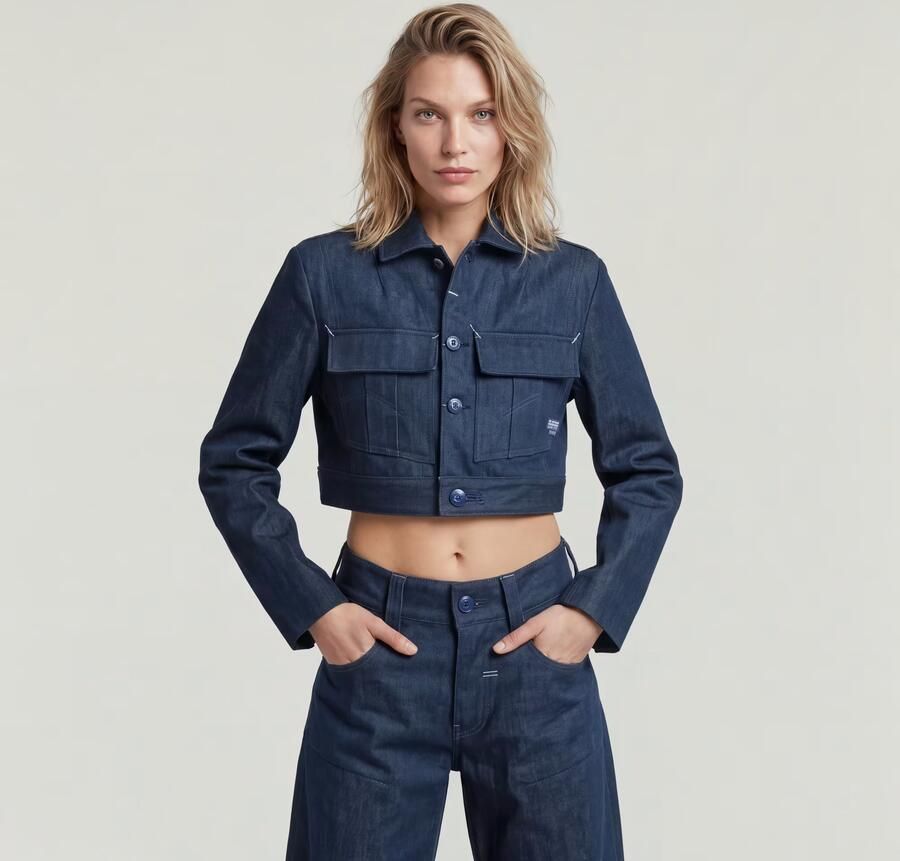 G-Star RAW G-Star Origins Selvedge Jack Donkerblauw Dames - Foto 5