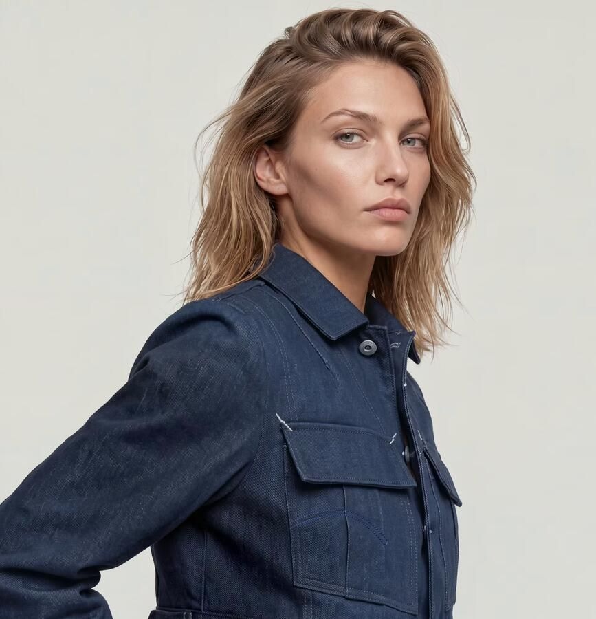 G-Star RAW G-Star Origins Selvedge Jack Donkerblauw Dames - Foto 4