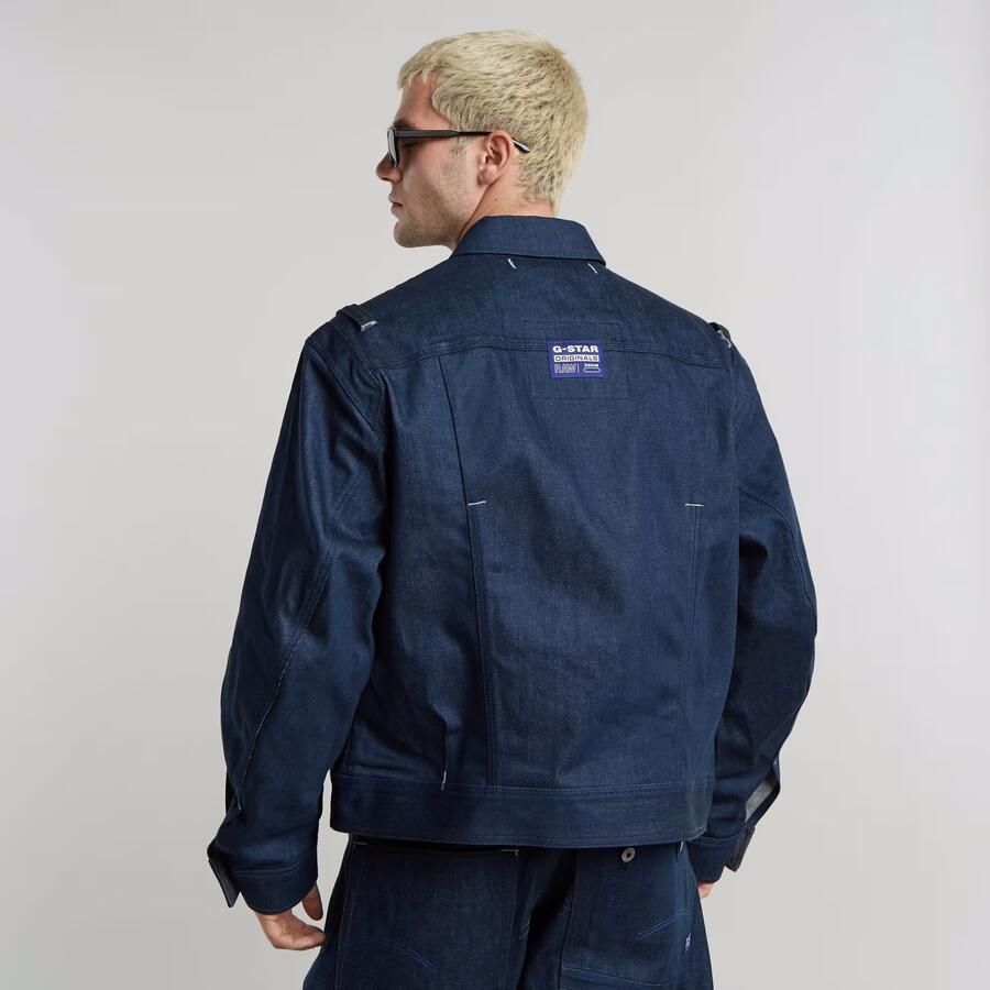 G-Star RAW G-Star Origins Selvedge Jack Donkerblauw Heren - Foto 2
