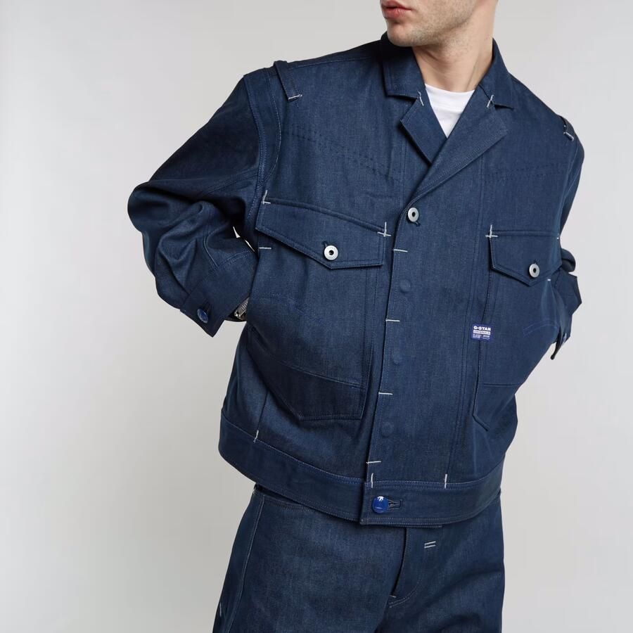 G-Star RAW G-Star Origins Selvedge Jack Donkerblauw Heren - Foto 4