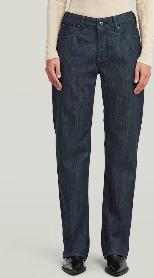 G-Star RAW G-Straight Jeans Donkerblauw Dames - Foto 5