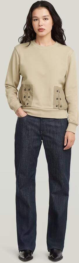 G-Star RAW G-Straight Jeans Donkerblauw Dames - Foto 7