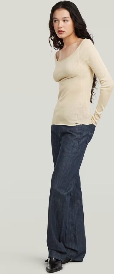 G-Star RAW G-Straight Jeans Donkerblauw Dames - Foto 6