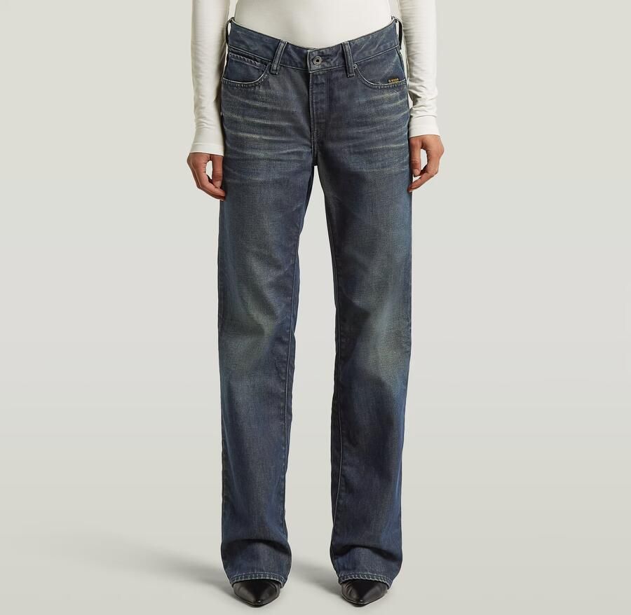 G-Star RAW G-Straight Jeans Donkerblauw Dames