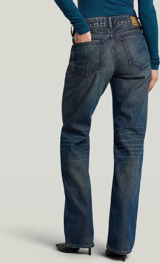 G-Star RAW G-Straight Jeans Donkerblauw Dames - Foto 6