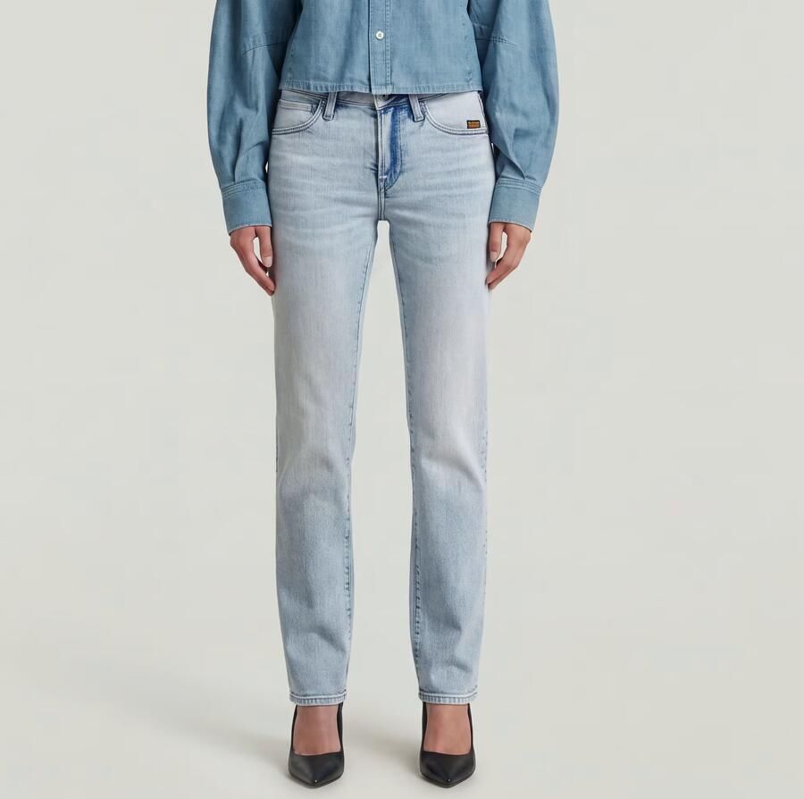 G-Star RAW G-Straight Jeans Lichtblauw Dames - Foto 8