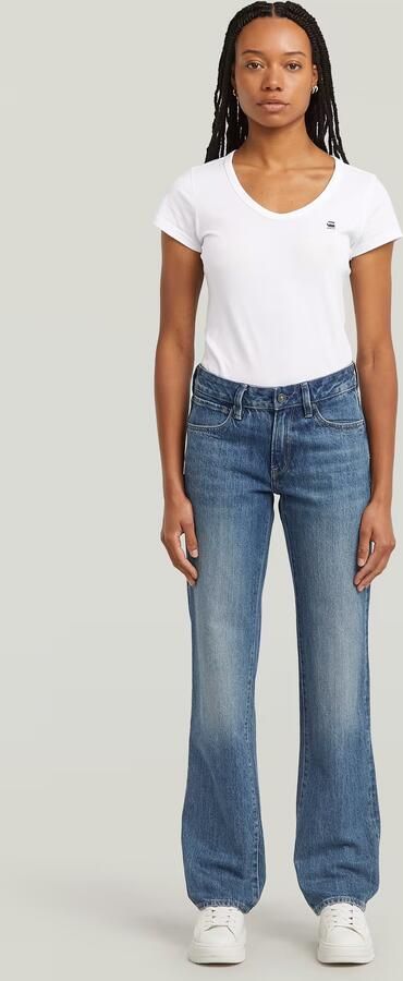 G-Star RAW G-Straight Jeans Midden blauw Dames - Foto 6