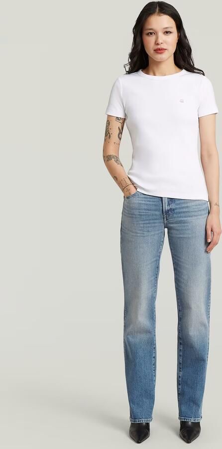G-Star RAW G-Straight Jeans Midden blauw Dames - Foto 14
