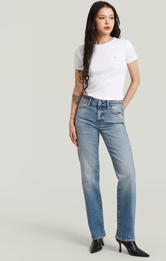 G-Star RAW G-Straight Jeans Midden blauw Dames - Foto 13