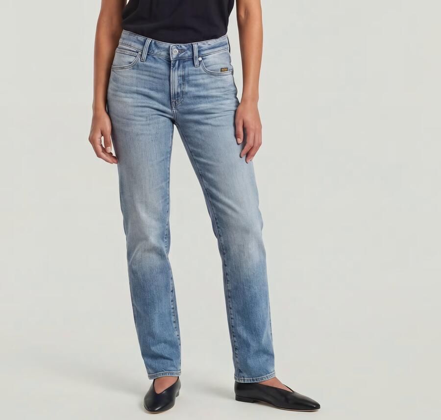 G-Star RAW G-Straight Jeans Midden blauw Dames - Foto 11
