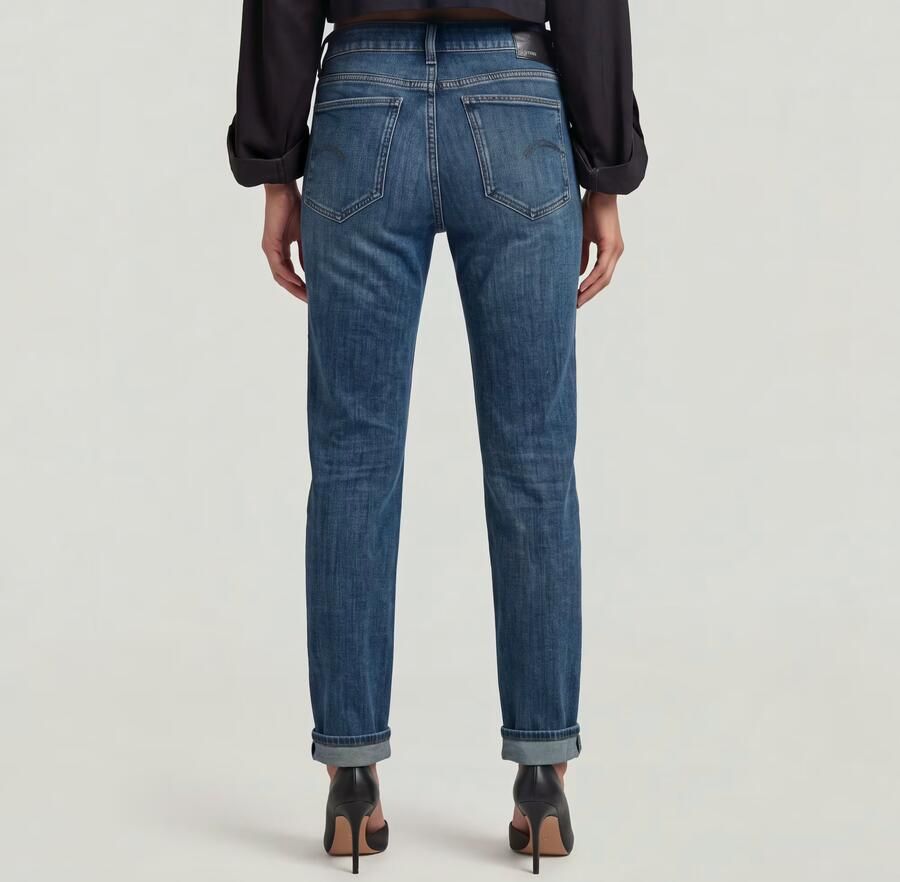 G-Star RAW G-Straight Jeans Midden blauw Dames - Foto 4