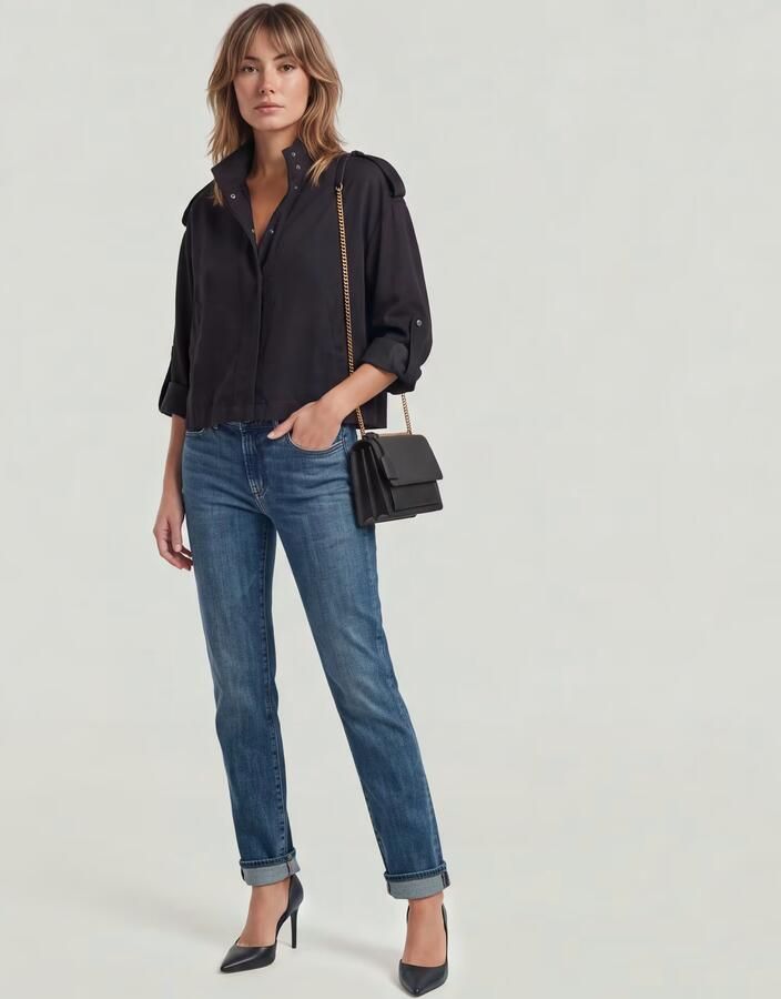 G-Star RAW G-Straight Jeans Midden blauw Dames - Foto 6