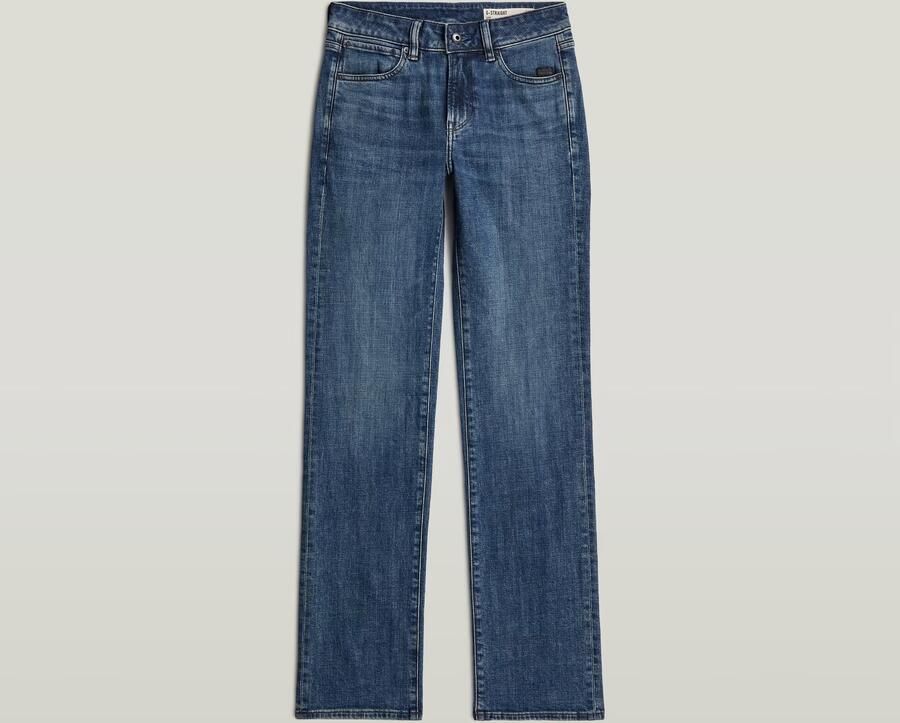 G-Star RAW G-Straight Jeans Midden blauw Dames - Foto 5