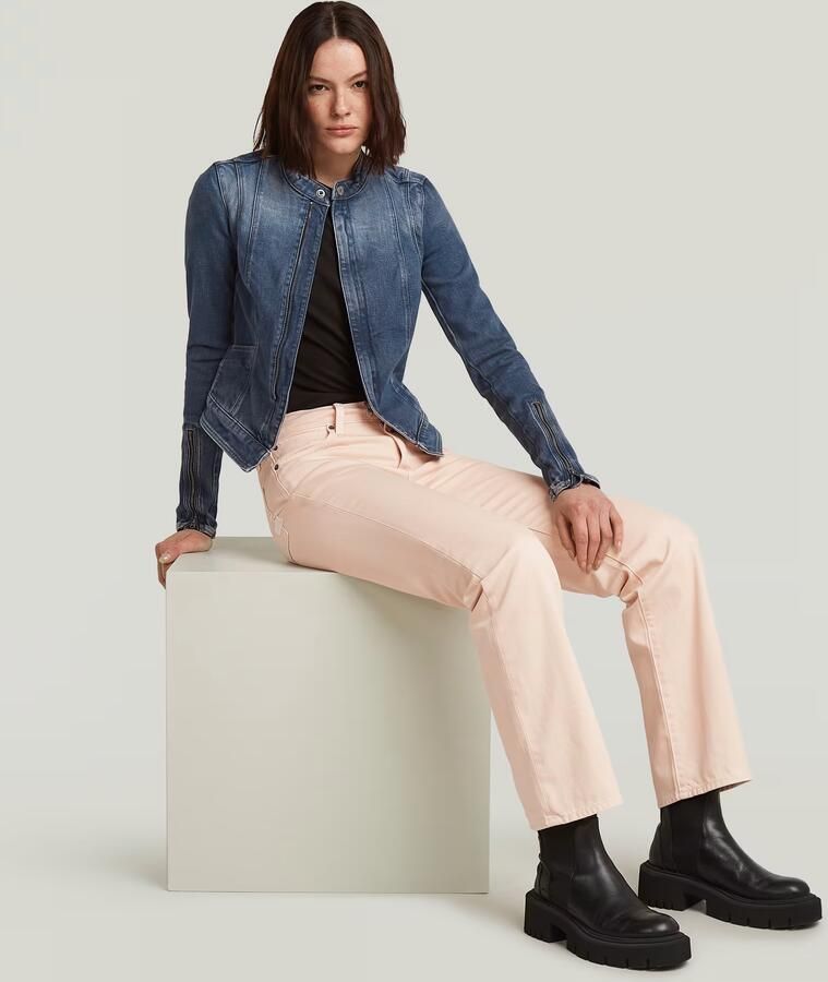 G-Star RAW G-Straight Jeans Roze Dames - Foto 3