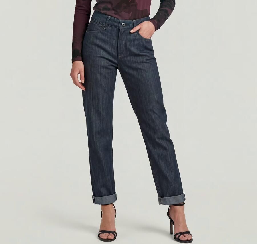 G-Star RAW G-Straight Neo Raw Jeans Donkerblauw Dames - Foto 3
