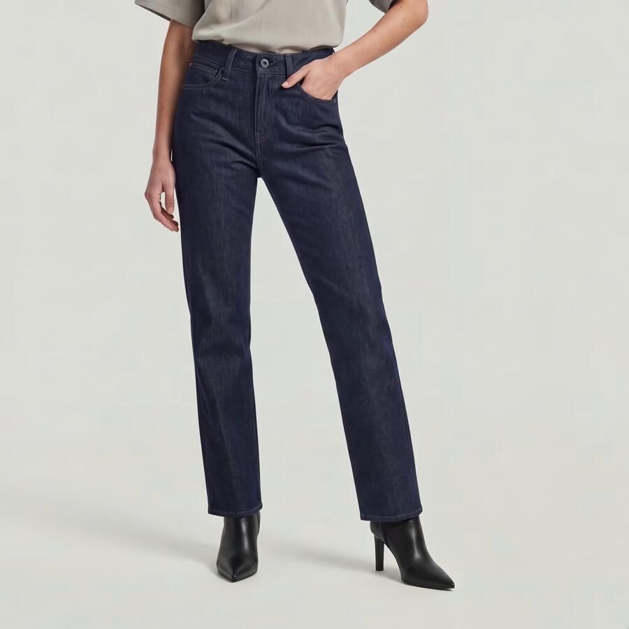 G-Star RAW G-Straight Neo Raw Jeans Donkerblauw Dames - Foto 2