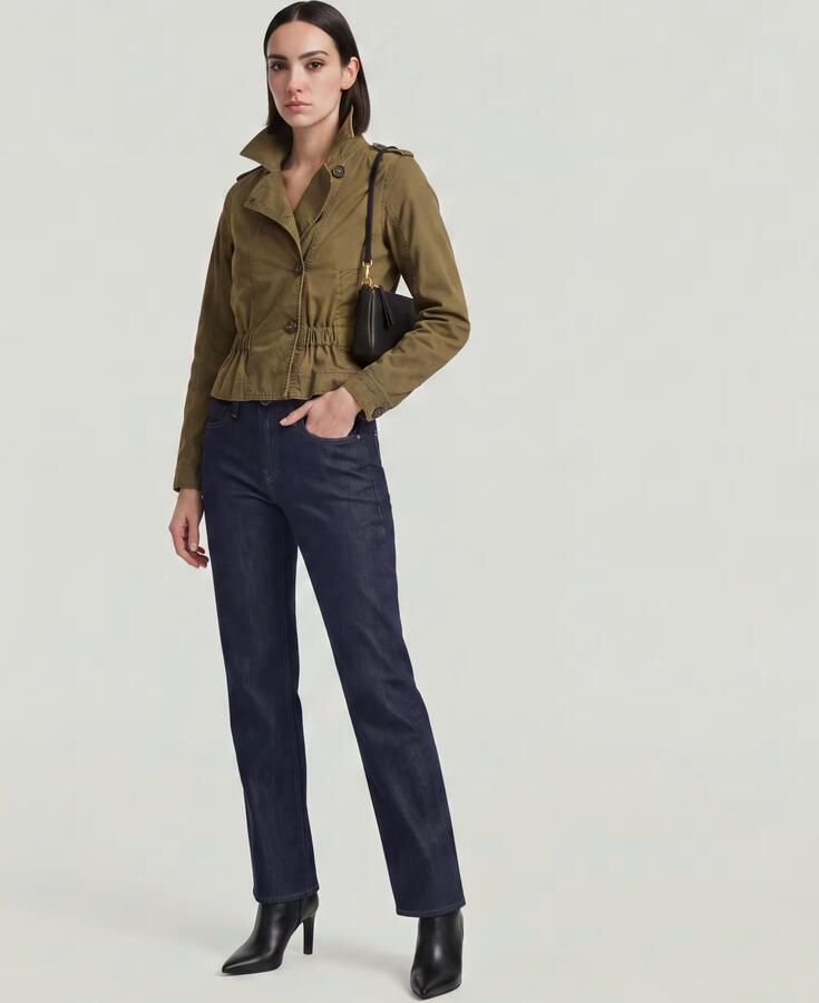 G-Star RAW G-Straight Neo Raw Jeans Donkerblauw Dames - Foto 6
