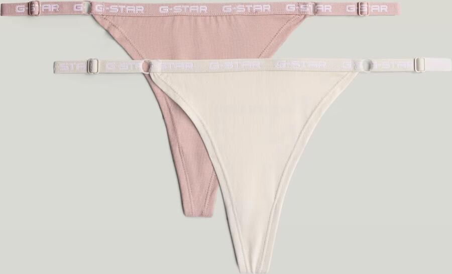 G-Star RAW G-String Set van 2 Meerkleurig Dames