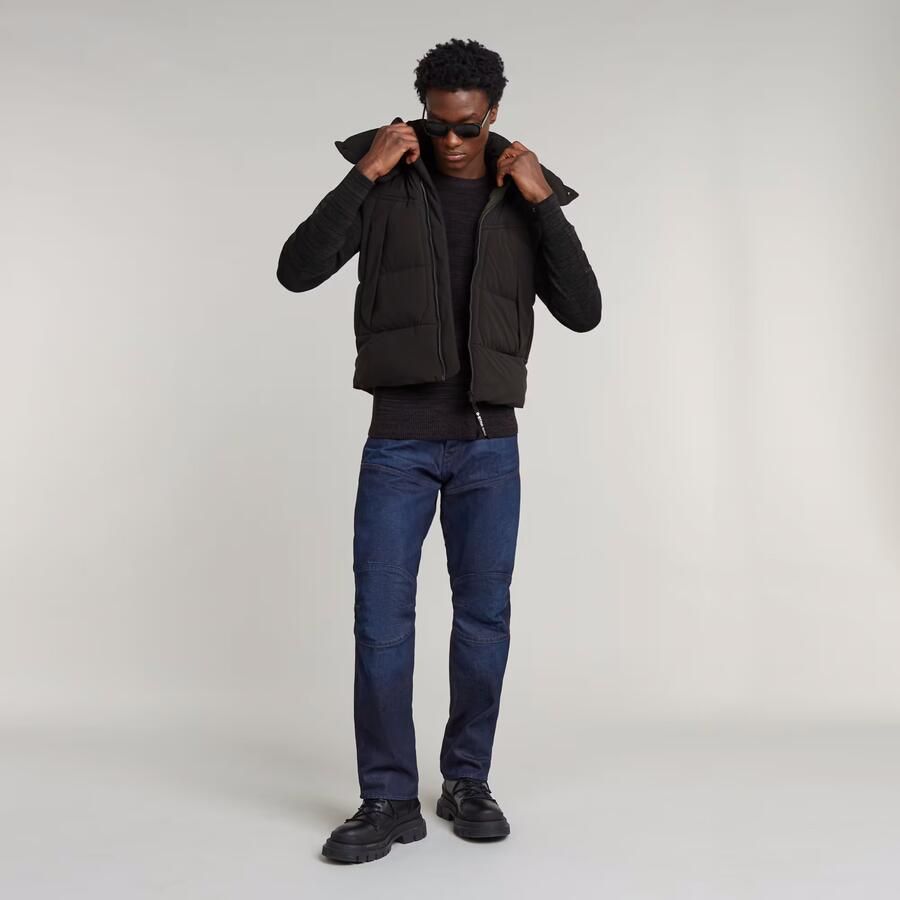 G-Star RAW G-Whistler 2.0 Gewatteerde Bodywarmer Met Capuchon Zwart Heren - Foto 3