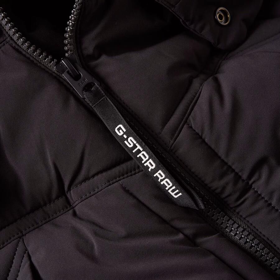 G-Star RAW G-Whistler 2.0 Gewatteerde Bodywarmer Met Capuchon Zwart Heren - Foto 6