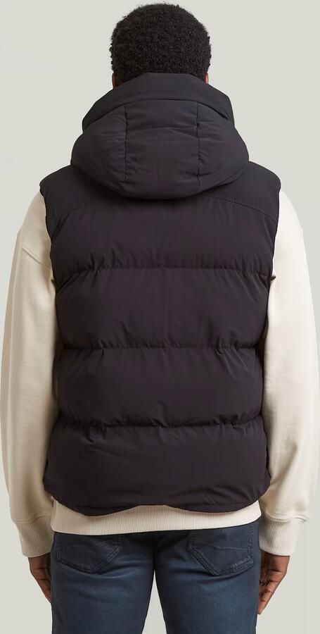G-Star RAW G-Whistler Padded Hooded 2.0 Bodywarmer Zwart Heren - Foto 5