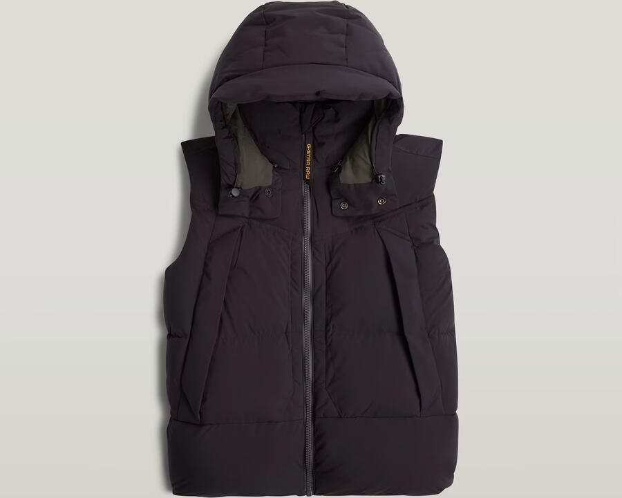 G-Star RAW G-Whistler Padded Hooded 2.0 Bodywarmer Zwart Heren - Foto 4