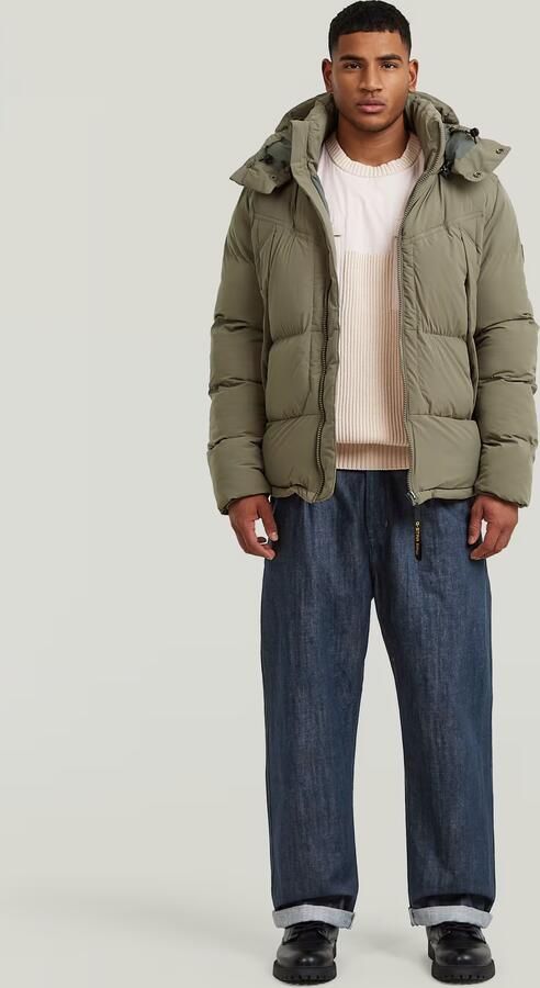 G-Star RAW G-Whistler Padded Hooded 2.0 Jack Bruin Heren - Foto 6