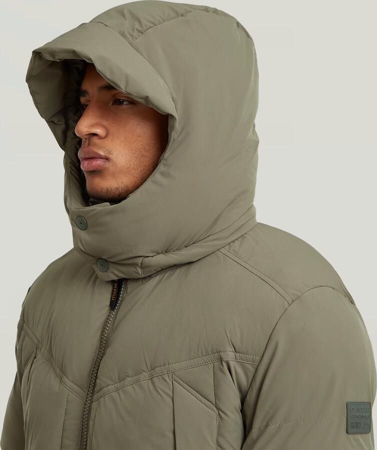 G-Star RAW G-Whistler Padded Hooded 2.0 Jack Bruin Heren - Foto 3
