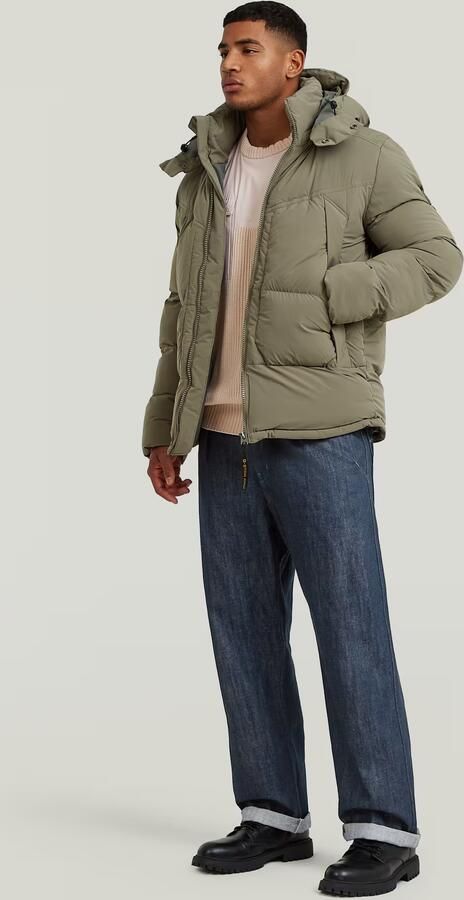 G-Star RAW G-Whistler Padded Hooded 2.0 Jack Bruin Heren - Foto 7