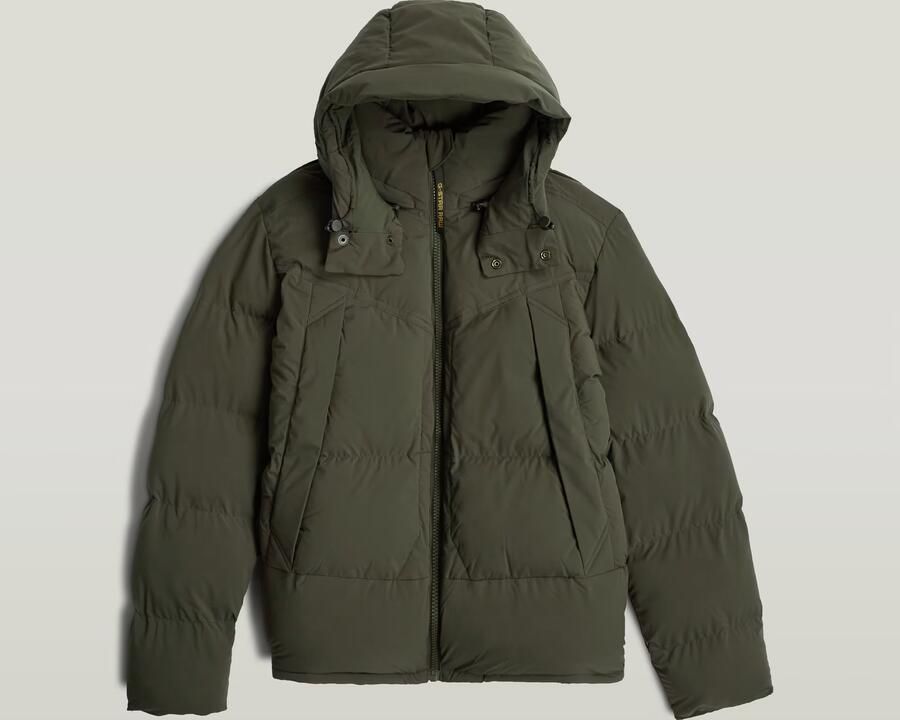 G-Star RAW G-Whistler Padded Hooded 2.0 Jack Grijs Heren - Foto 4