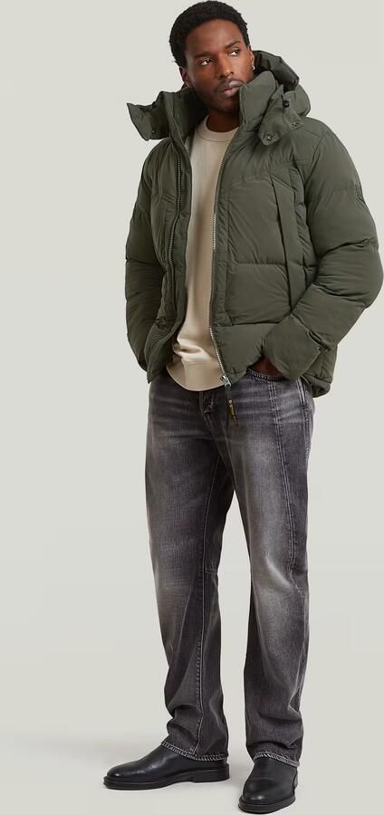 G-Star RAW G-Whistler Padded Hooded 2.0 Jack Grijs Heren - Foto 6