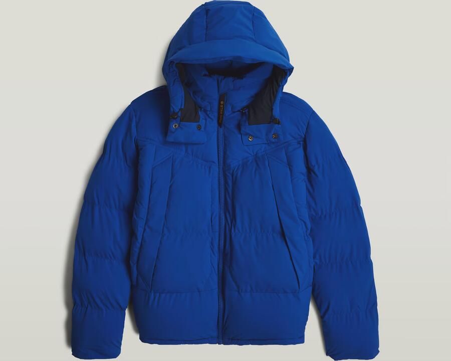 G-Star RAW G-Whistler Padded Hooded 2.0 Jack Midden blauw Heren - Foto 4