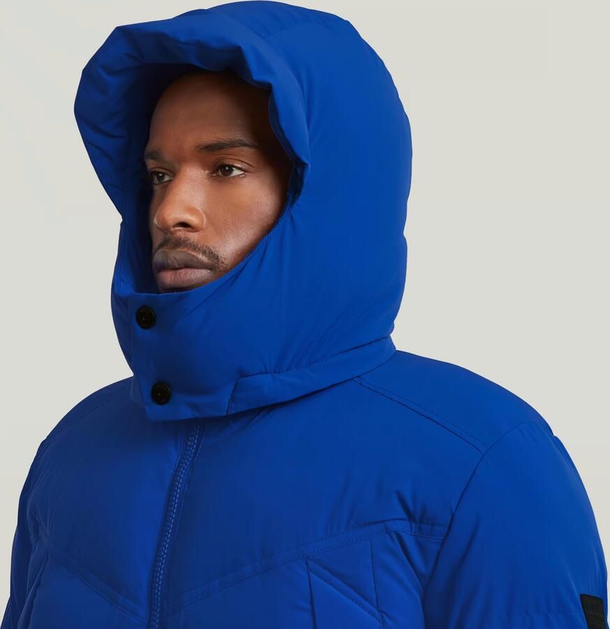 G-Star RAW G-Whistler Padded Hooded 2.0 Jack Midden blauw Heren - Foto 3