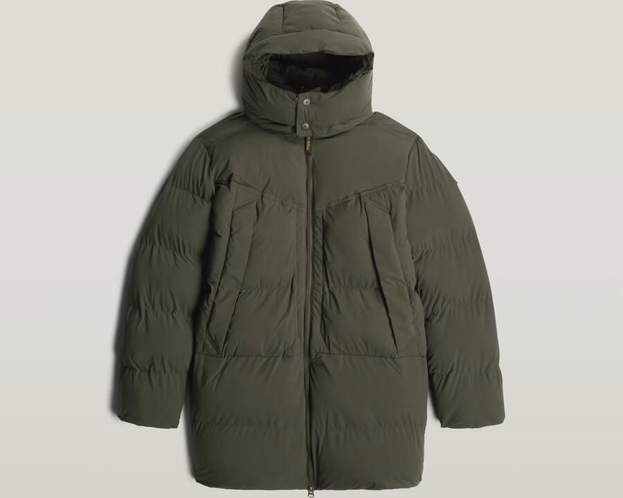 G-Star RAW G-Whistler Padded Hooded 2.0 Parka Grijs Heren - Foto 3