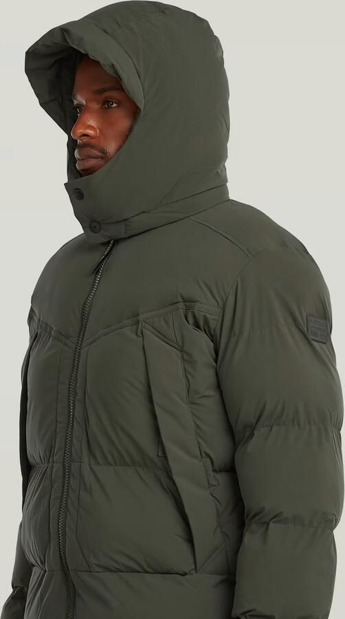 G-Star RAW G-Whistler Padded Hooded 2.0 Parka Grijs Heren - Foto 4