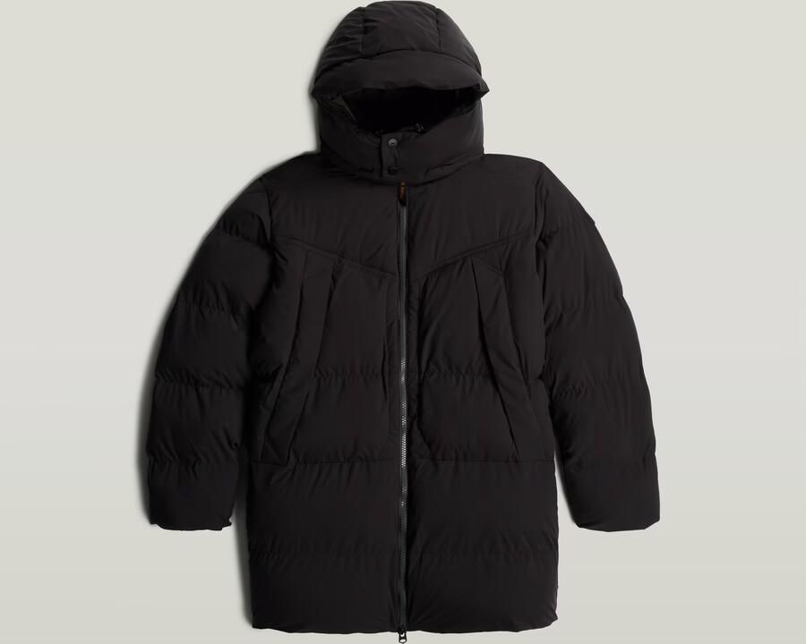 G-Star RAW G-Whistler Padded Hooded 2.0 Parka Zwart Heren - Foto 2