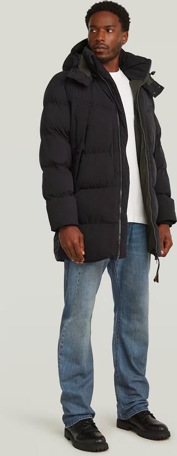 G-Star RAW G-Whistler Padded Hooded 2.0 Parka Zwart Heren - Foto 4