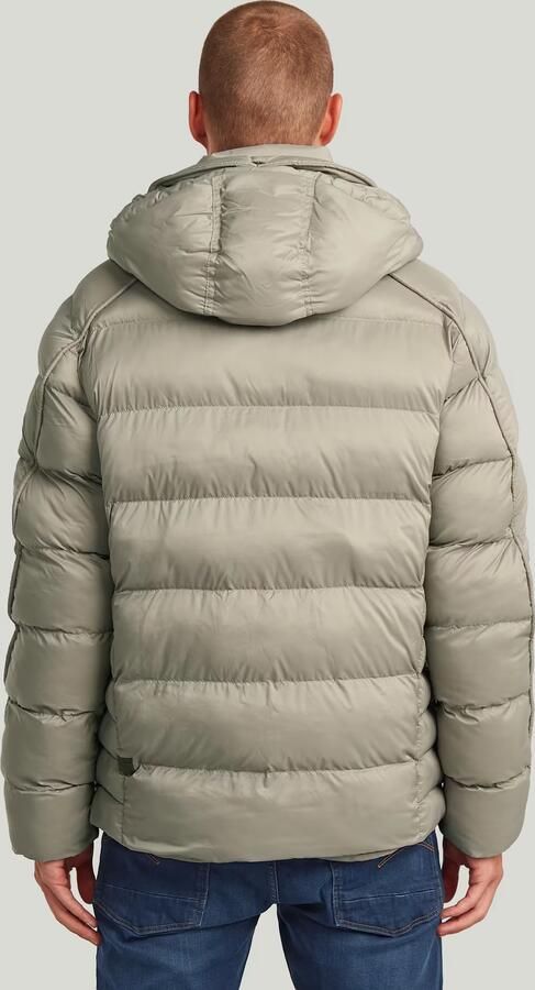 G-Star RAW G-Whistler Padded Hooded Jack Beige Heren - Foto 5
