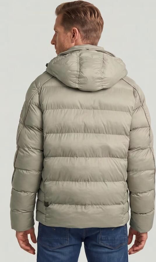 G-Star RAW G-Whistler Padded Hooded Jack Beige Heren - Foto 5