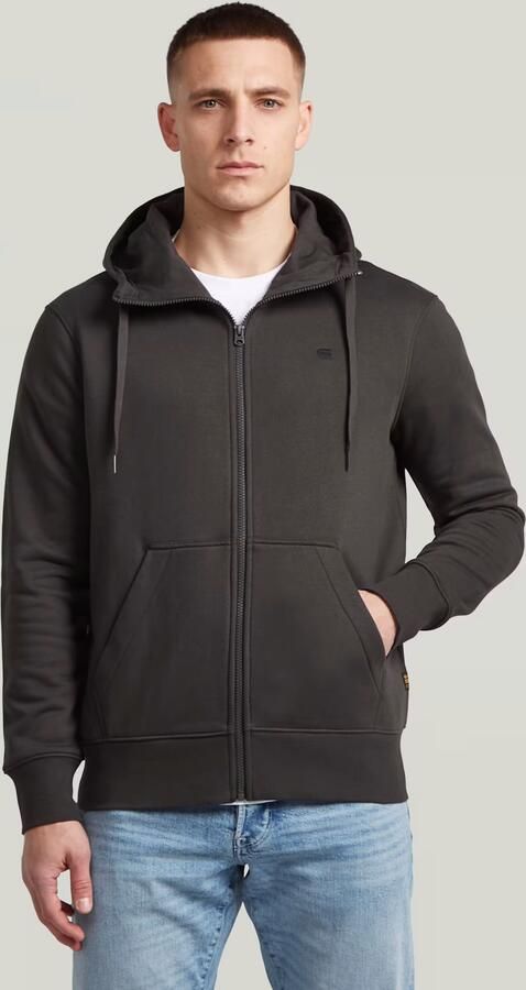 G-Star RAW G' Zip Hoodie Grijs Heren