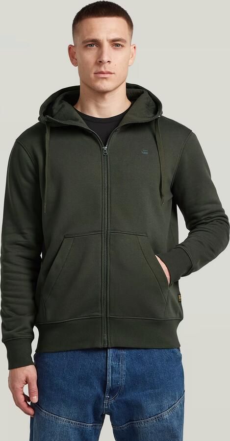 G-Star RAW G' Zip Hoodie Grijs Heren