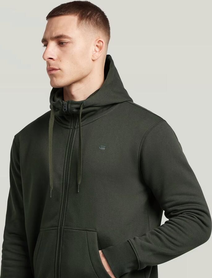 G-Star RAW G' Zip Hoodie Grijs Heren - Foto 4