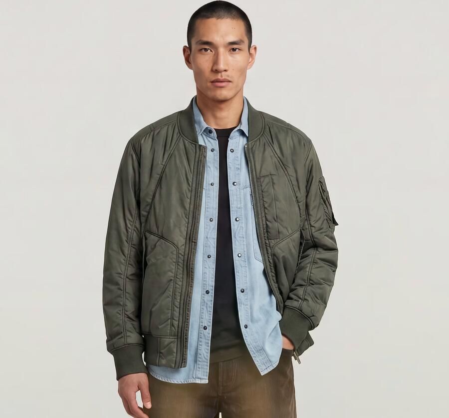 G-Star Raw Windjack D26882-E063 GA-1 BOMBER-H524 COATED TURF - Foto 5