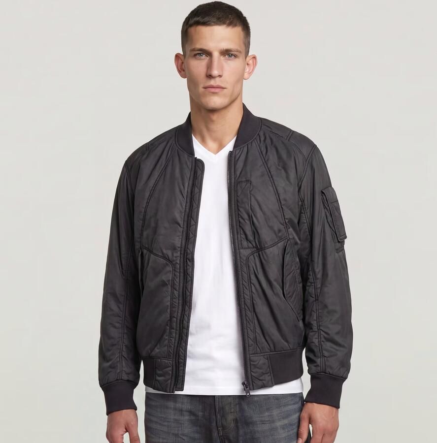 G-Star Raw Windjack D26882-E063 GA-1 BOMBER-H509 COATED SHADOW - Foto 4
