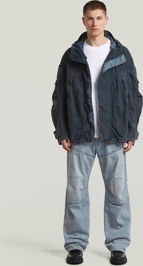 G-Star RAW GA-1 Cotton Parka Donkerblauw Heren - Foto 7